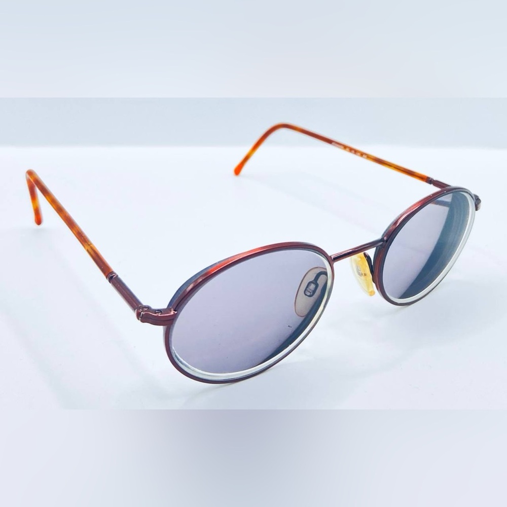 Kenmark CW Bliss Signature Brown Oval Sunglasses Frames Only